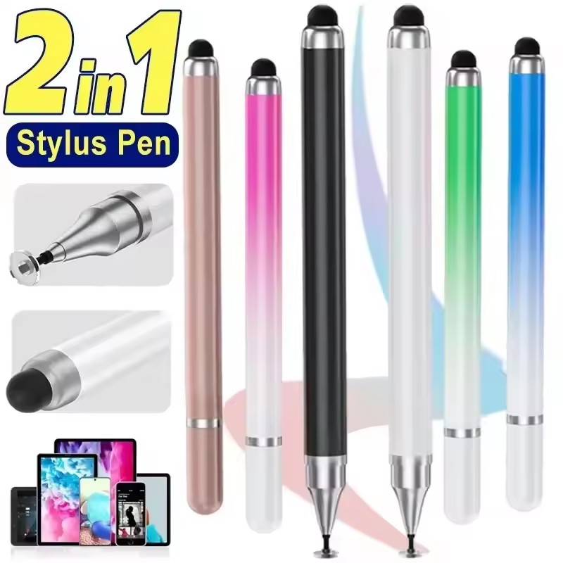 Ipad Pencil Stylus - 2 in 1 Universal Stylus Pen