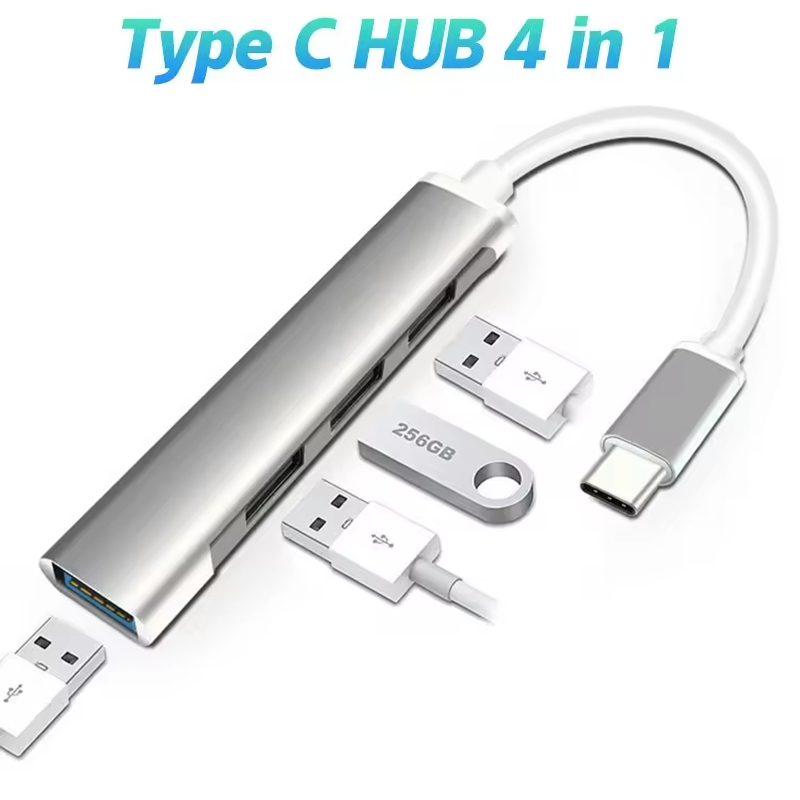 Laptop Tablet Accessories - Type C Multi USB Splitter For