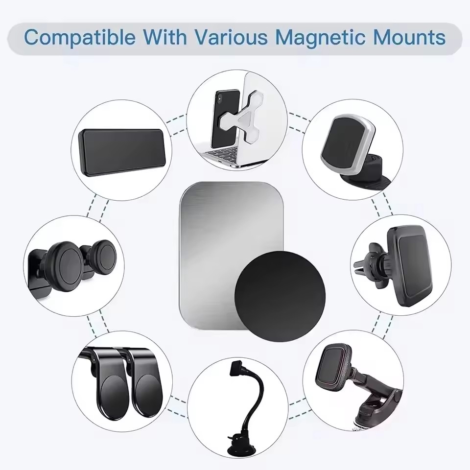 5/10pcs Magnetic Metal Plate D - огляд і ціна Tablet Accessories For Car