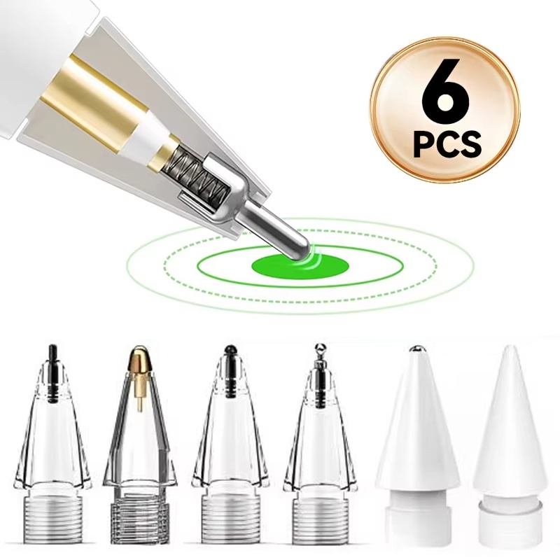 6 In 1 Replacement Pencil Tips - огляд і ціна Ipad Pencil Stylus
