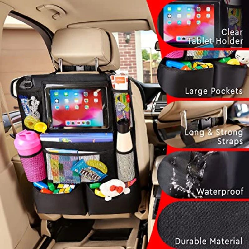 Car Seat Organizer Multifuncti - огляд і ціна Tablet Car Accessories