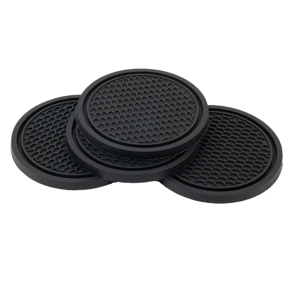 4pcs Car Coaster Non-Slip Sili - огляд і ціна Tablet Accessories For Car