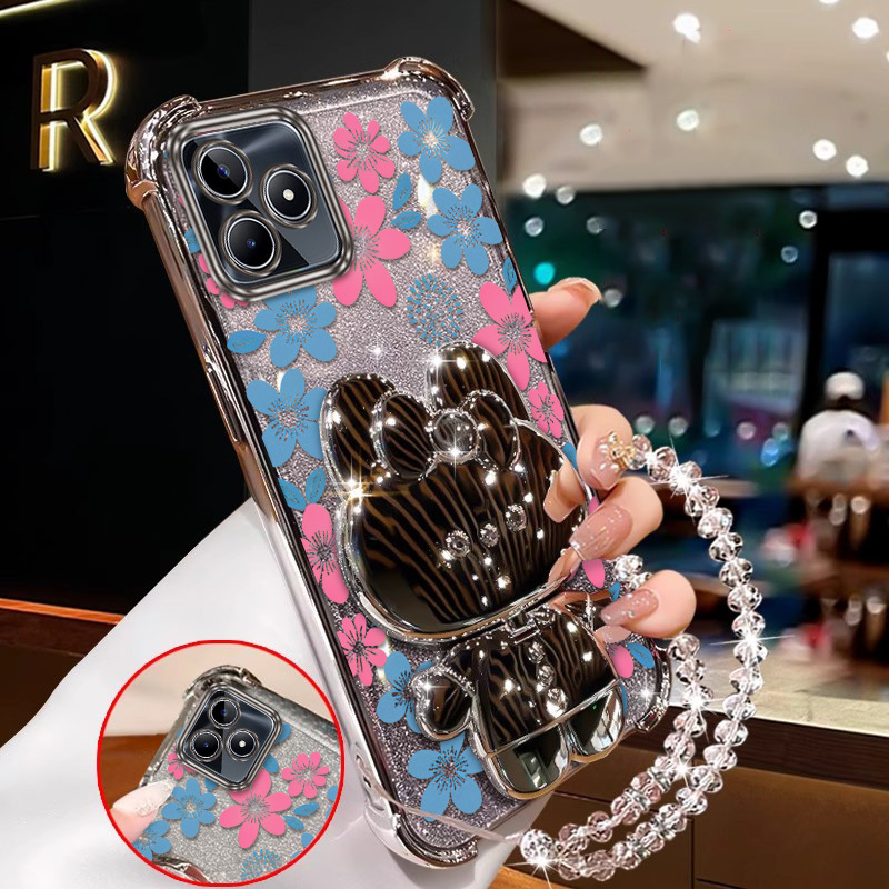 3pcs( Blue flowers phone Case+ - огляд і ціна Realme Note 50