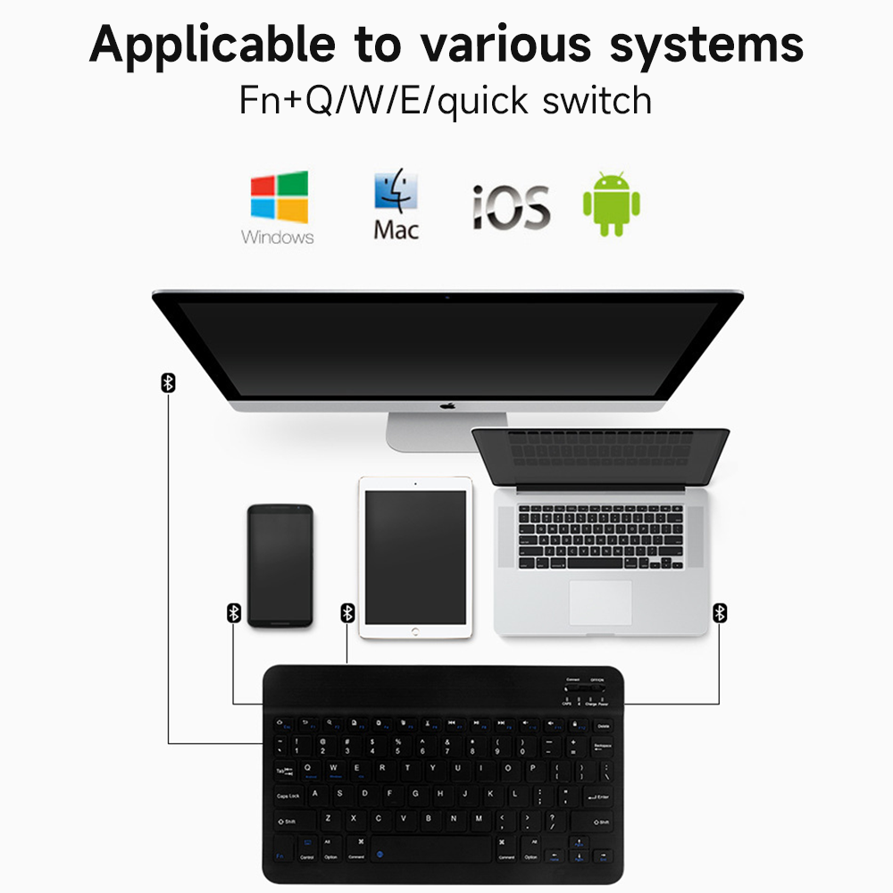 Bluetooth Keyboard for IOS And - огляд і ціна Tablet Accessories For Samsung
