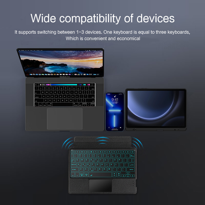 Magic Keyboard Case For Samsun - огляд і ціна Samsung Tablet S9 Accessories