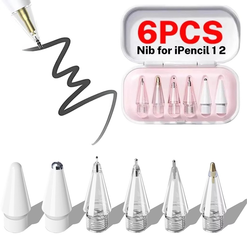 6Pcs Replaceable Pencil Tips F - огляд і ціна Ipad Pencil Stylus