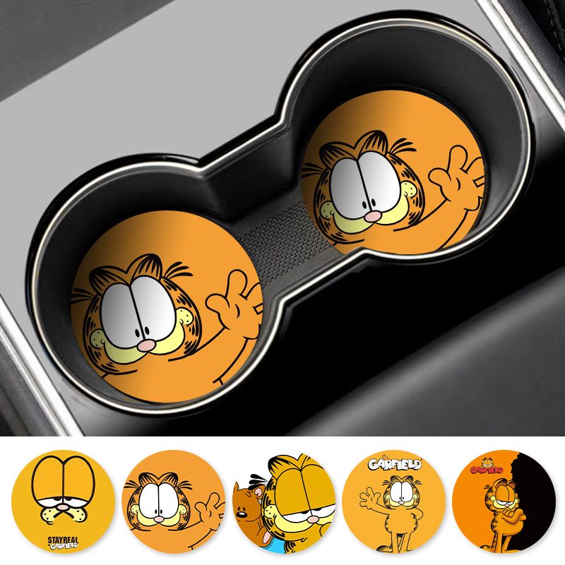 Cartoon Garfield Car Cup Coast - огляд і ціна Tablet Car Accessories