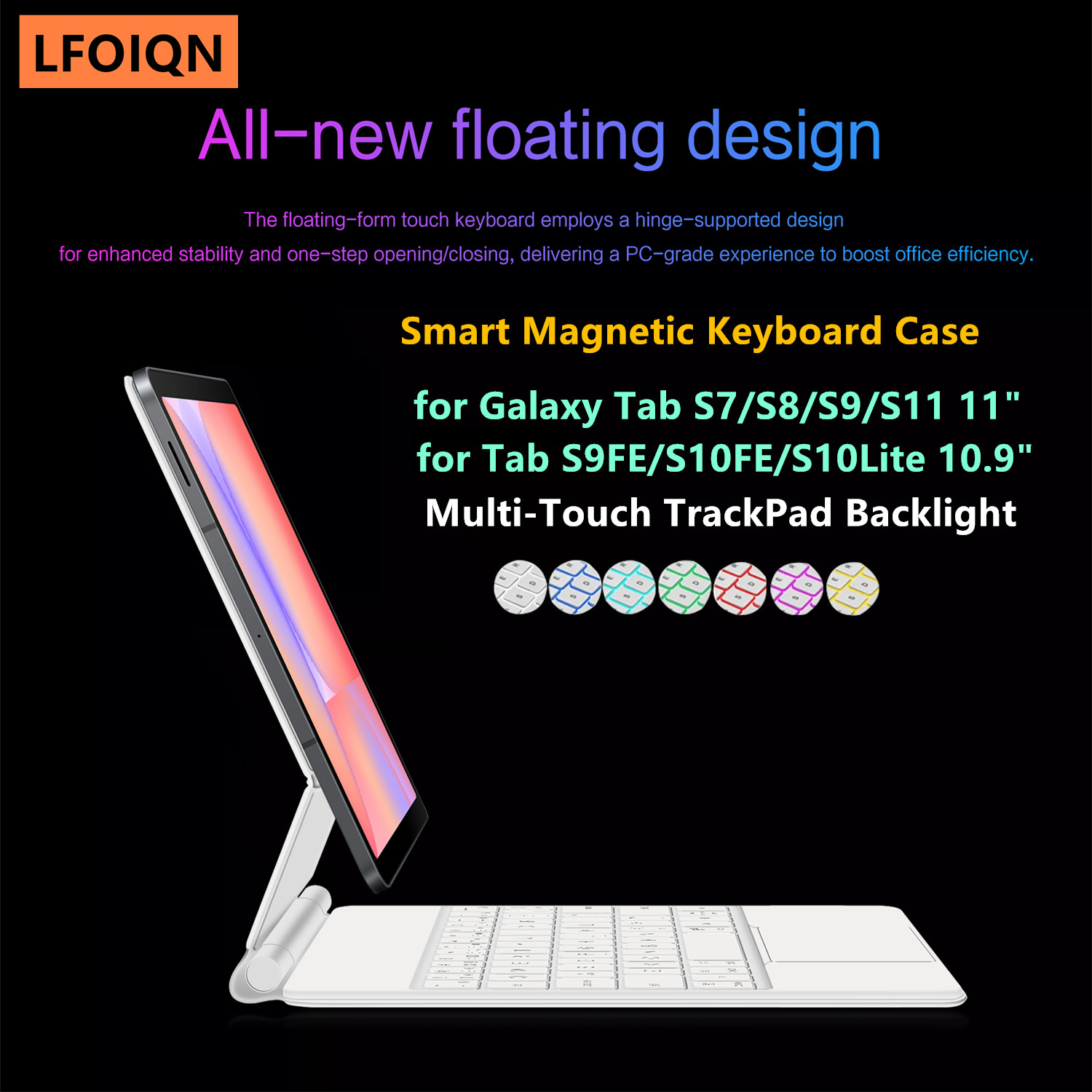 LFOIQN Magic Keyboard for Sams - огляд і ціна Tablet Accessories For Samsung