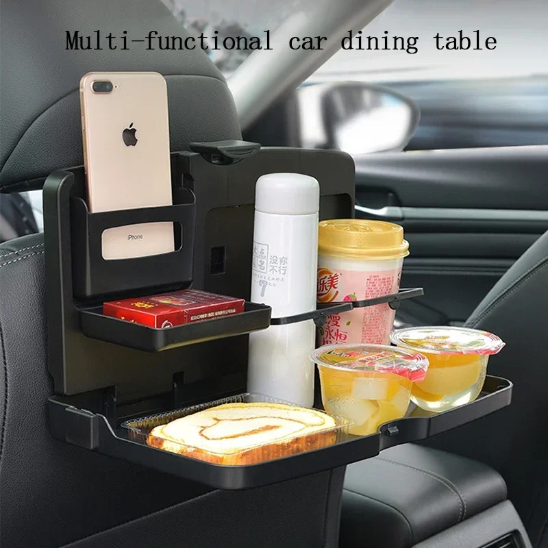 Car Back Seat Foldable Dining  - огляд і ціна Tablet Accessories For Car