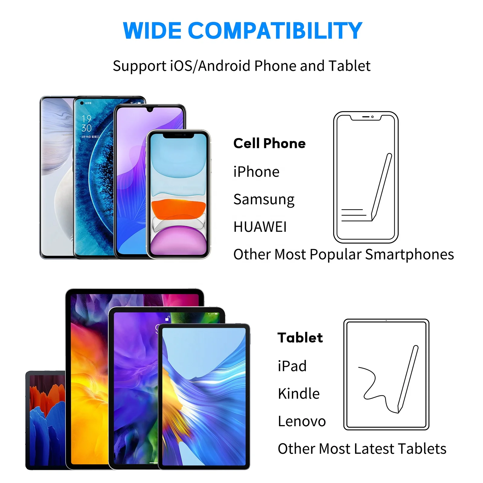 Basix Universal Touch Pen For  - огляд і ціна Samsung Tablet Accessories Pen